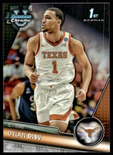 2023-24 Bowman University Chrome Dylan Disu basketball card in University Chrome collection