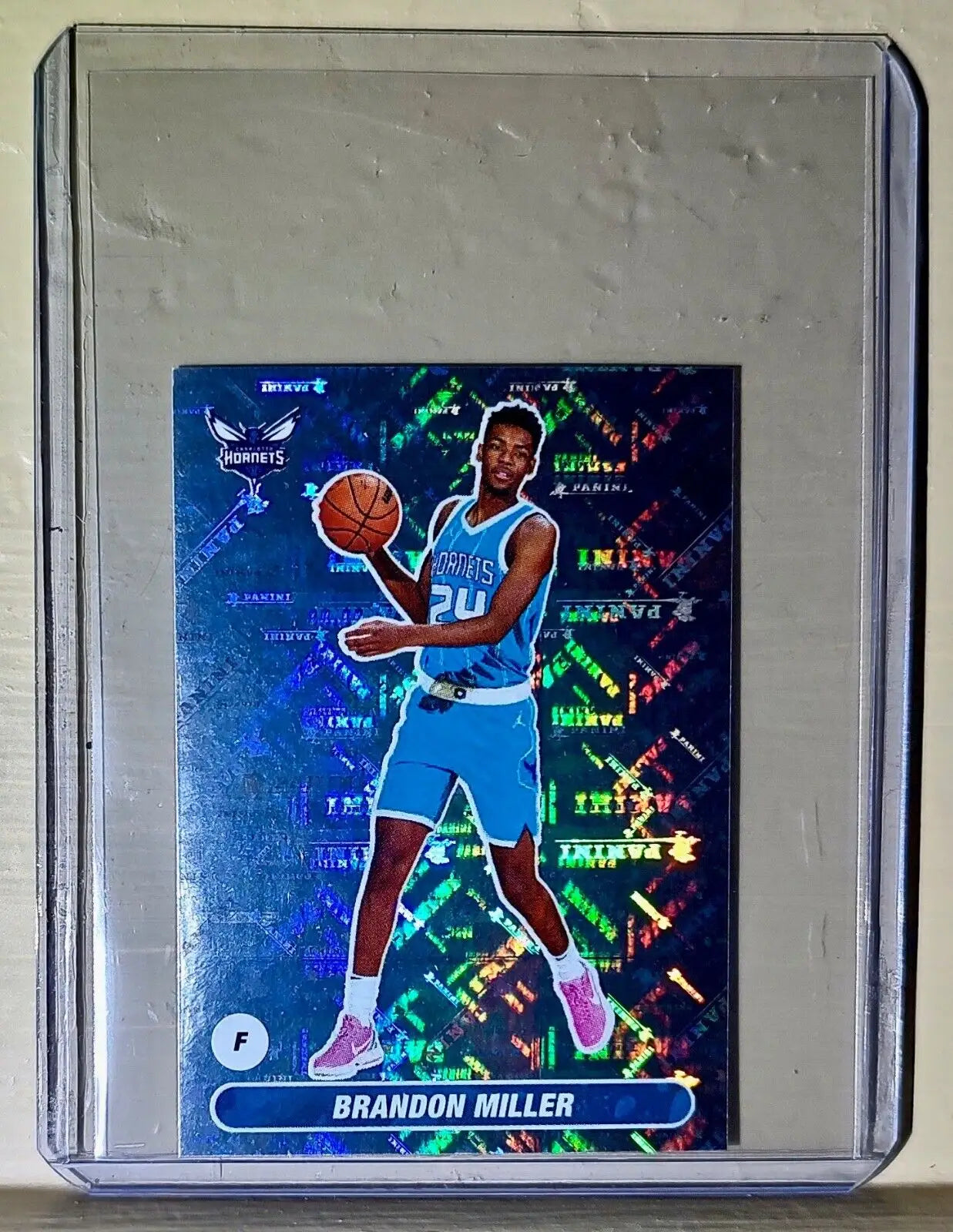 2023-24 Brandon Miller Panini NBA Basketball #141 Sticker Charlotte Hornets - Basketball Card Single