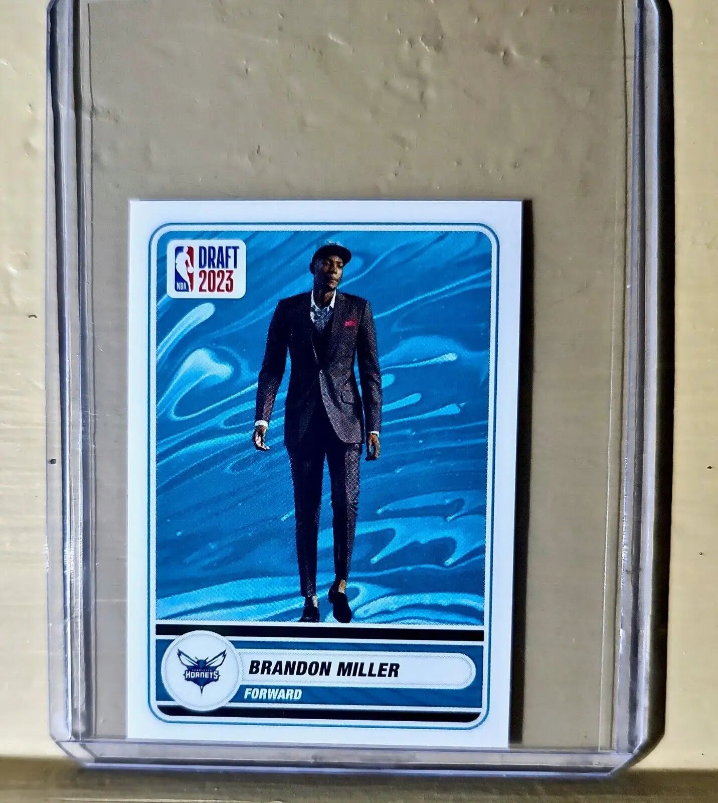 2023-24 Brandon Miller Panini NBA Draft Rookie Basketball #80 Sticker