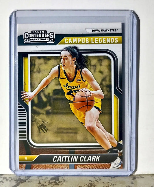 2023-24 Caitlin Clark Panini Contenders #CL3 Campus Legends Card Iowa Hawkeyes - Basketball Card Single