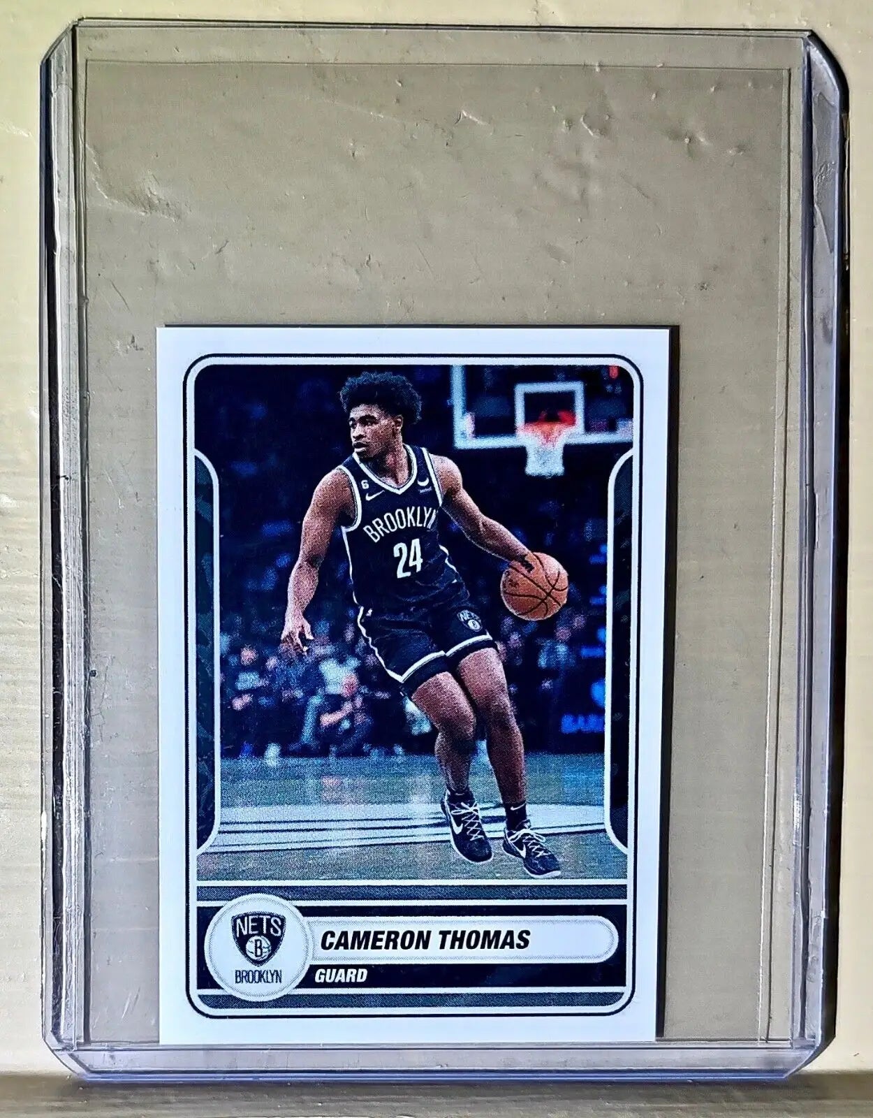 2023-24 Cameron Thomas Panini NBA Basketball #134 Sticker Brooklyn Nets - Basketball Card Single