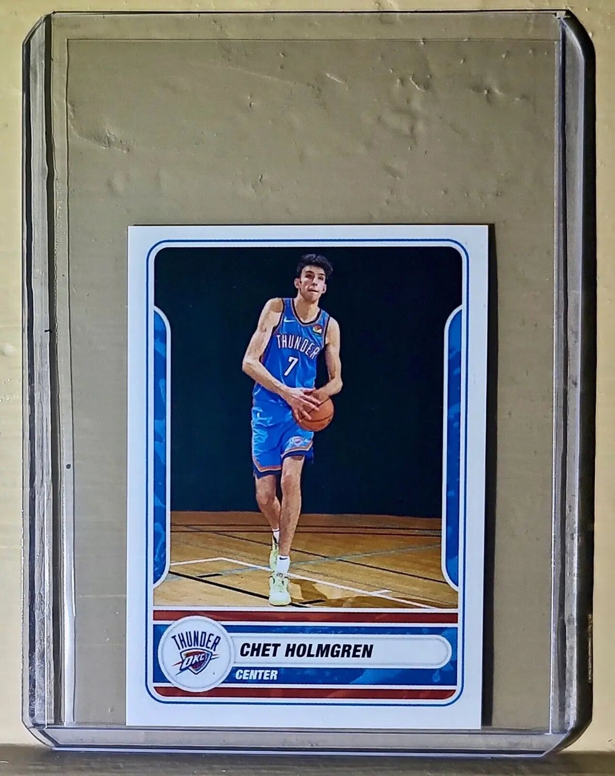 2023-24 Chet Holmgren Panini NBA Basketball #419 Sticker Oklahoma City Thunder - Basketball Card Single