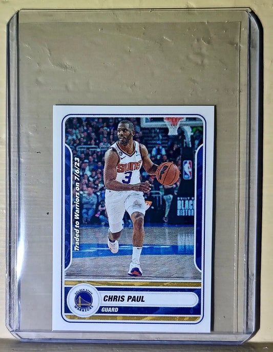 2023-24 Chris Paul Panini NBA Basketball #327 Sticker Golden State Warriors - Basketball Card Single