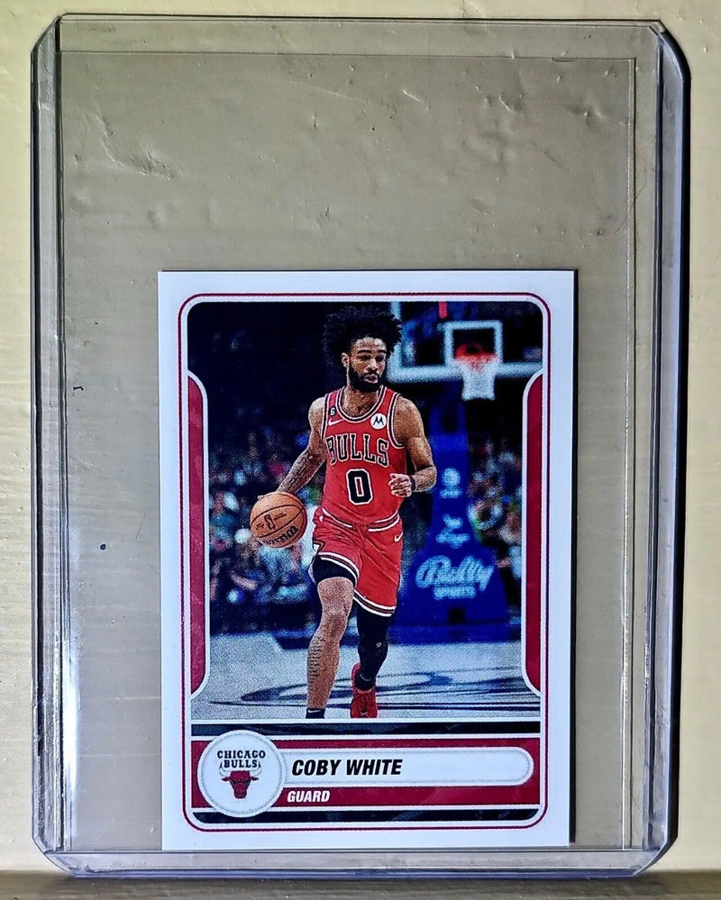 2023-24 Coby White Panini NBA Basketball #159 Sticker Chicago Bulls - Basketball Card Single