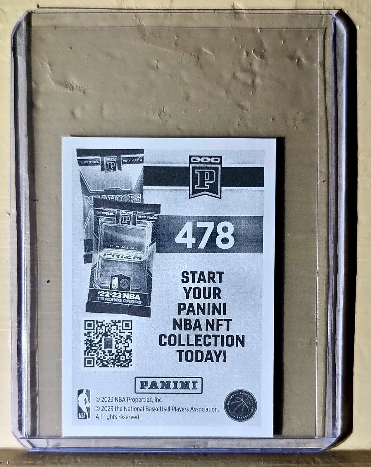 2023-24 Collin Sexton Panini NBA Basketball #478 Sticker Utah Jazz - Basketball Card Single