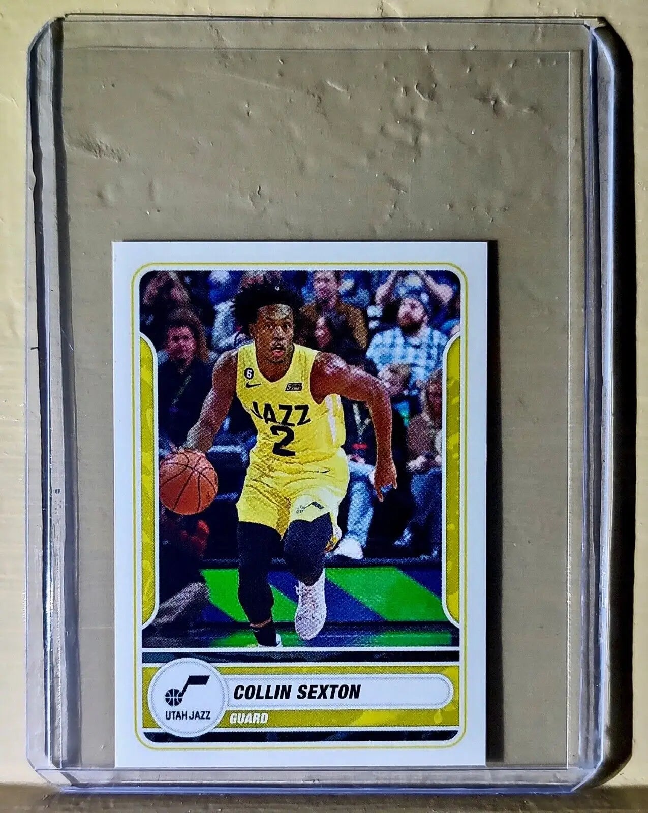 2023-24 Collin Sexton Panini NBA Basketball #482 Sticker Utah Jazz