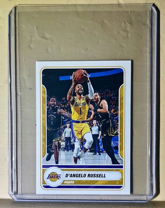 2023-24 D’Angelo Russell Panini NBA Basketball #368 Sticker Los Angeles Lakers