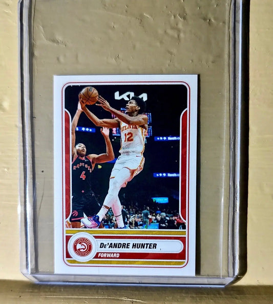 2023-24 De’Andre Hunter Panini NBA Basketball #110 Sticker Atlanta Hawks - Basketball Card Single