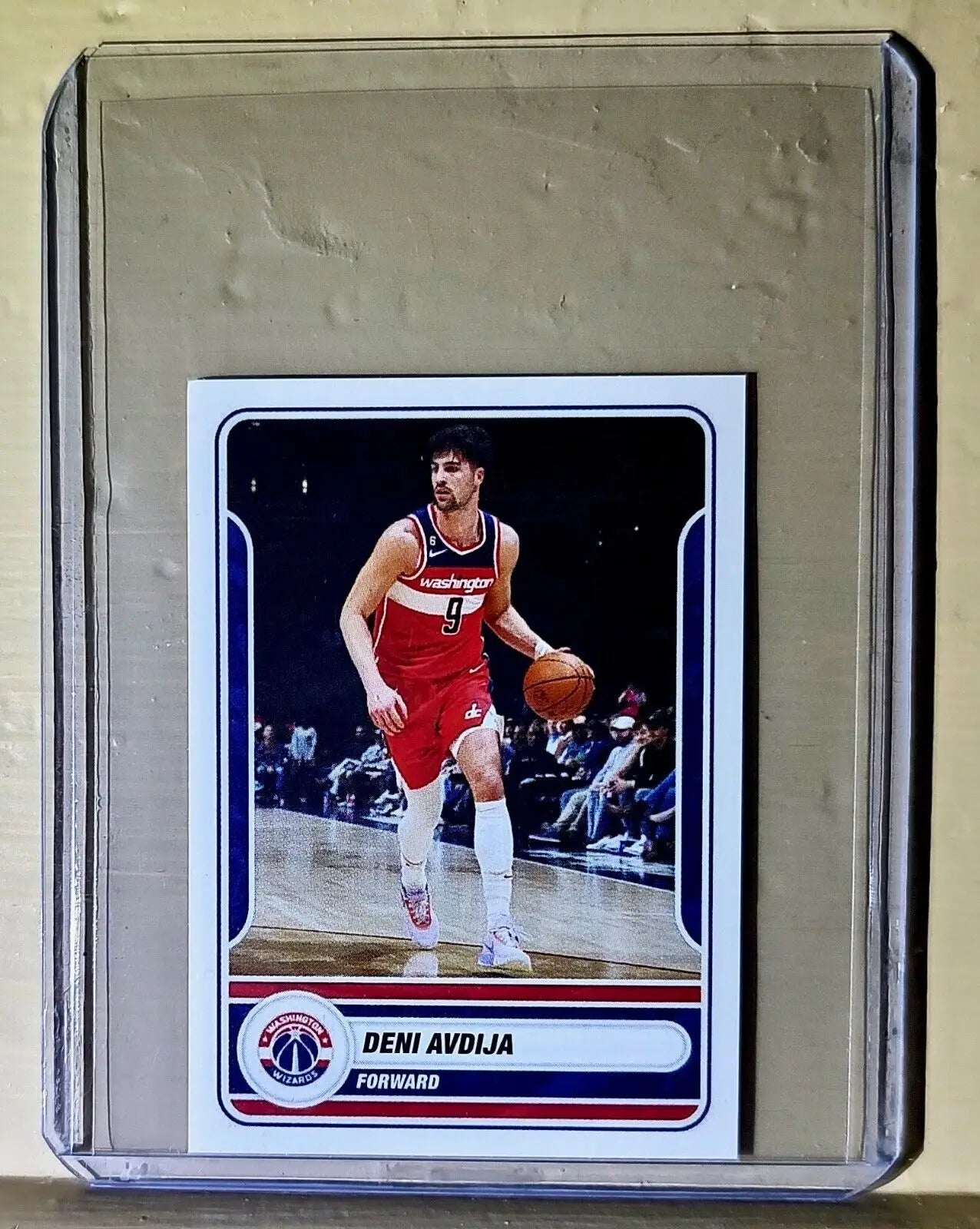 2023-24 Deni Avdija Panini NBA Basketball #293 Sticker Washington Wizards - Basketball Card Single