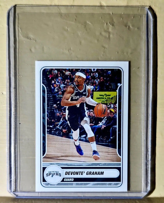 2023-24 Devonte’ Graham Panini NBA Basketball #472 Sticker San Antonio Spurs