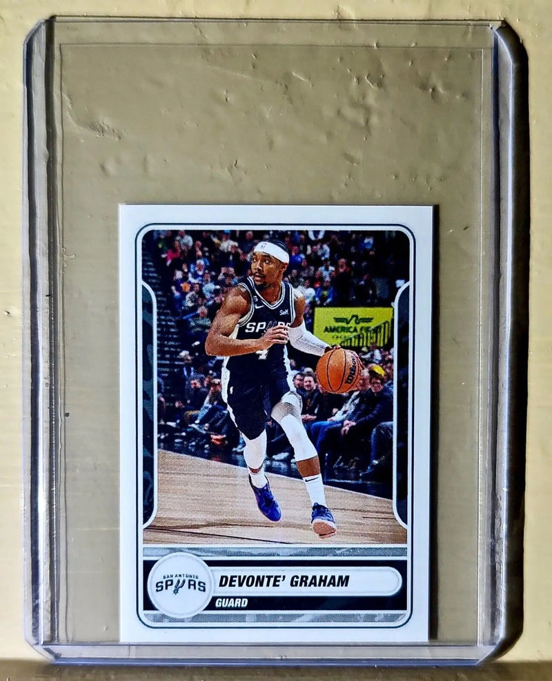 2023-24 Devonte’ Graham Panini NBA Basketball #472 Sticker San Antonio Spurs
