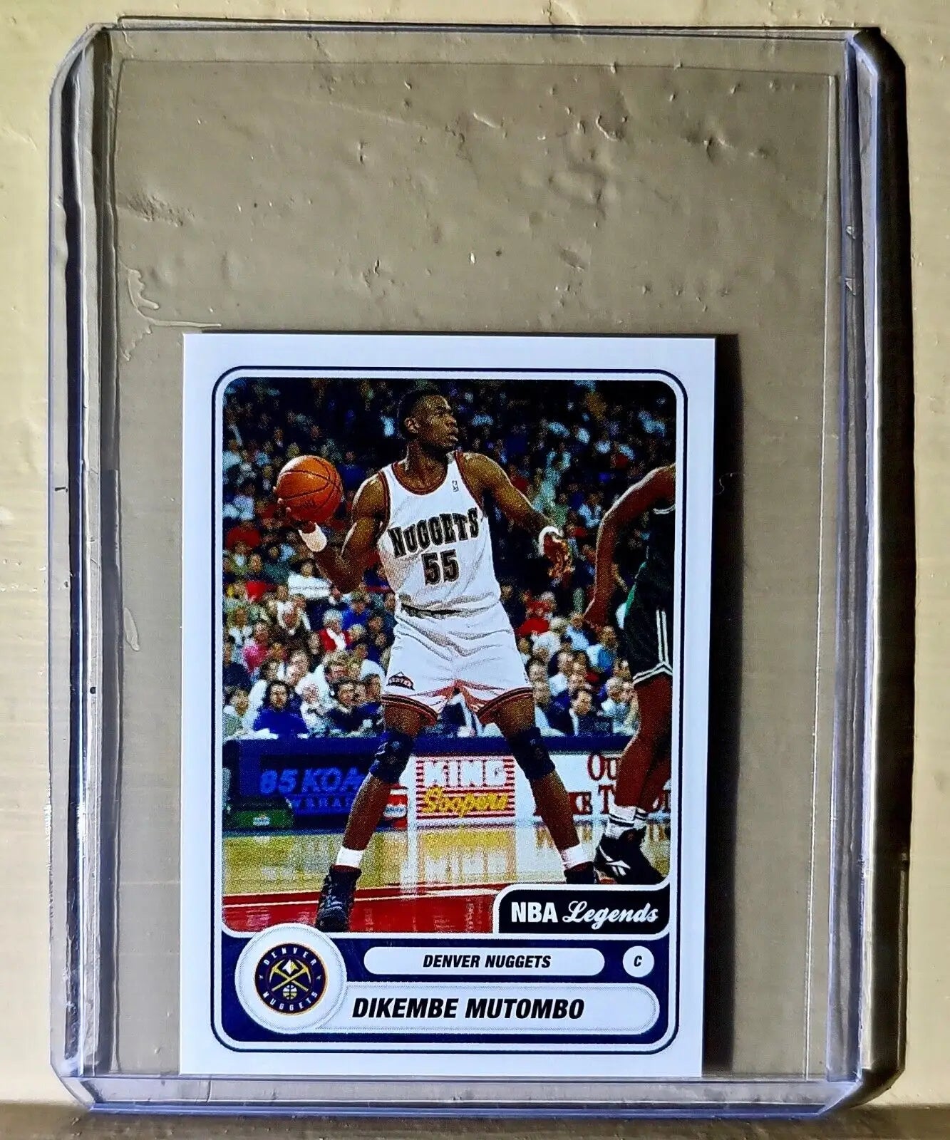 2023-24 Dikembe Mutombo Panini NBA Basketball #500 Sticker NBA Legends - Basketball Card Single