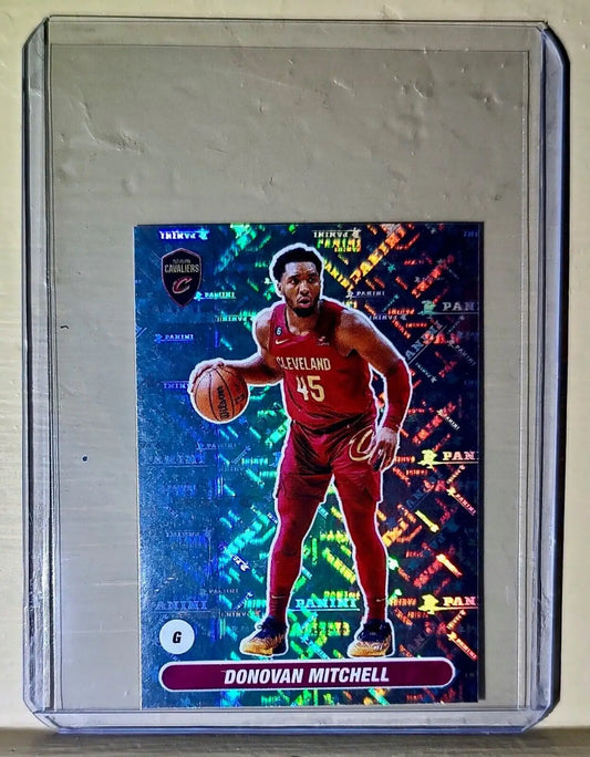 2023-24 Donovan Mitchell Panini NBA Basketball #167 Sticker Cavaliers - Basketball Card Single