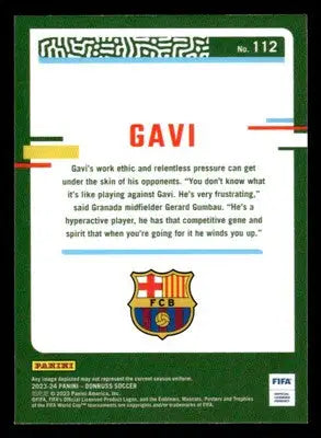 2023-24 Donruss #112 Gavi Optic - Other