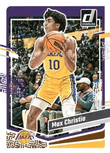 2023-24 Donruss #117 Max Christie NM-MT Lakers ID:70267 - Basketball Card Single