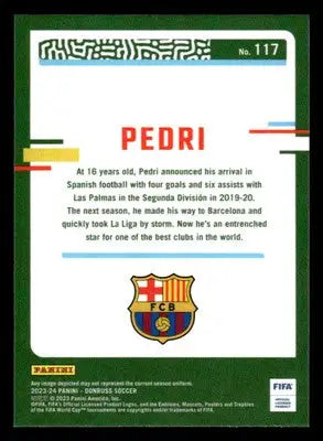 2023-24 Donruss #117 Pedri Optic - Other