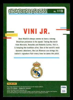 2023-24 Donruss #119 Vini Jr. Optic - Other