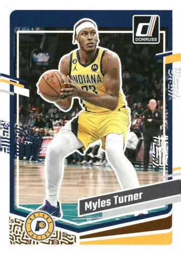 2023-24 Donruss #12 Myles Turner NM-MT Pacers ID:70237 - Basketball Card Single