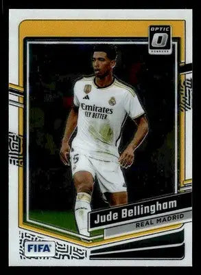 2023-24 Donruss #120 Jude Bellingham Optic - Soccer Card Single
