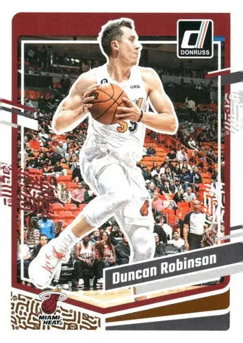 2023-24 Donruss #121 Duncan Robinson NM-MT Heat ID:70269 - Basketball Card Single