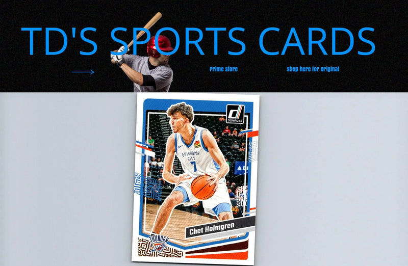Chet Holmgren trading card from 2023-24 Donruss #123, perfect for collectors