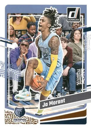 2023-24 Donruss #131 Ja Morant NM-MT Grizzlies ID:70270 - Basketball Card Single