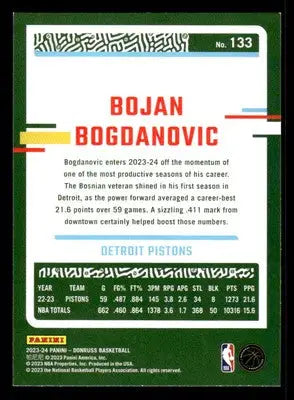 2023-24 Donruss #133 Bojan Bogdanovic - Basketball Card Single