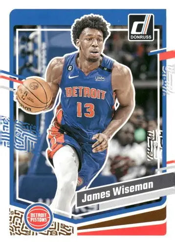 2023-24 Donruss #146 James Wiseman NM-MT Pistons ID:70636 - Basketball Card Single