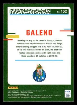 2023-24 Donruss #152 Galeno Optic - Other