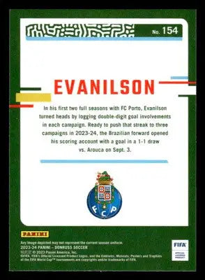 2023-24 Donruss #154 Evanilson Optic - Other