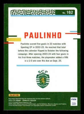 2023-24 Donruss #162 Paulinho Optic - Other