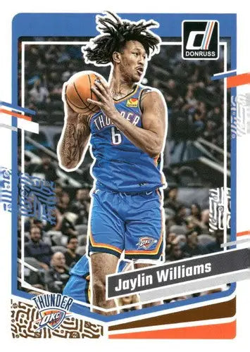 2023-24 Donruss #178 Jaylin Williams NM-MT Thunder ID:70652 - Basketball Card Single