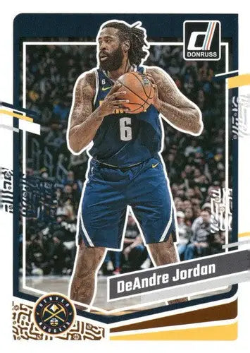 DeAndre Jordan basketball card with original gloss in NM-MT condition from 2023-24 Donruss