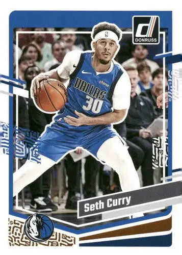 2023-24 Donruss #23 Seth Curry NM-MT Mavericks ID:70566 - Basketball Card Single