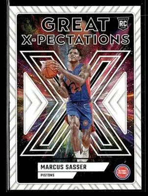 2023-24 Donruss #25 Marcus Sasser Great X-Pectations - Basketball Card Single