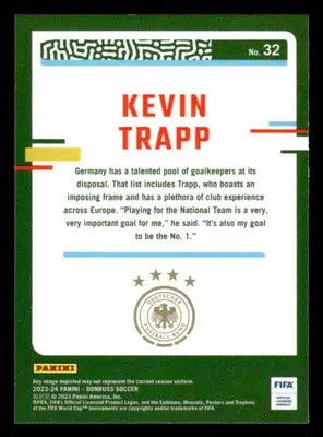 2023-24 Donruss #32 Kevin Trapp Optic - Other