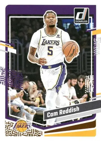 2023-24 Donruss #53 Cam Reddish NM-MT Lakers ID:70592 - Basketball Card Single