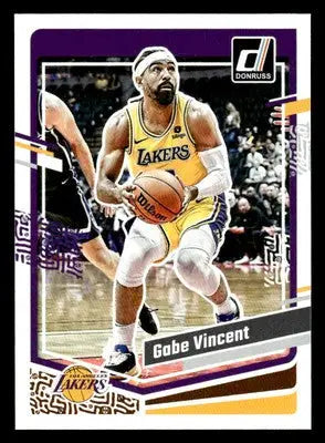 2023-24 Donruss #68 Gabe Vincent Base Los Angeles Lakers - Basketball Card Single