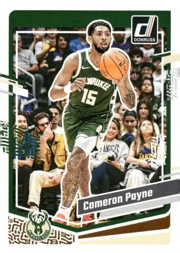 2023-24 Donruss #7 Cameron Payne NM-MT Bucks ID:70234 - Basketball Card Single