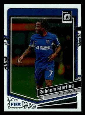 2023-24 Donruss #75 Raheem Sterling Optic - Soccer Card Single
