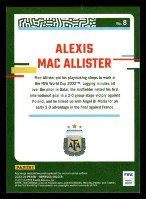 2023-24 Donruss #8 Alexis Mac Allister Optic - Other