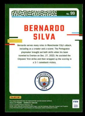 2023-24 Donruss #99 Bernardo Silva Optic - Other