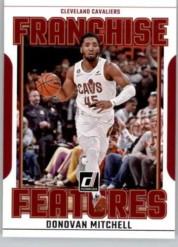 2023-24 Donruss Franchise Features #6 Donovan Mitchell NM-MT Cavaliers ID:70230 - Basketball Card Single