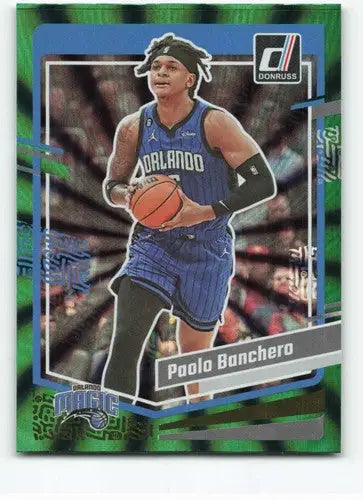 2023-24 Donruss Holo Green Laser #200 Paolo Banchero NM-MT Magic ID:70225 - Basketball Card Single