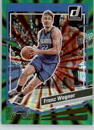 2023-24 Donruss Holo Green Laser #89 Franz Wagner NM-MT Magic ID:70222 - Basketball Card Single