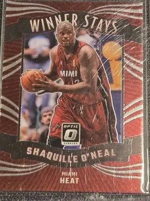 2023-24 Donruss Optic #17 Shaquille O’Neal Winner Stays Holo - Basketball Card Single