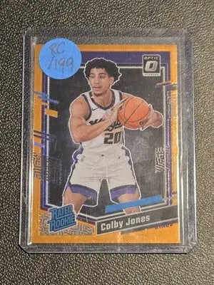 2023-24 Donruss Optic #246 Colby Jones Orange #/199 - Basketball Card Single