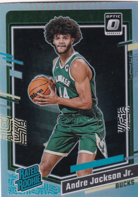 2023-24 DONRUSS OPTIC #249 ANDRE JACKSON JR- MILWAUKEE BUCKS - Basketball Card Single