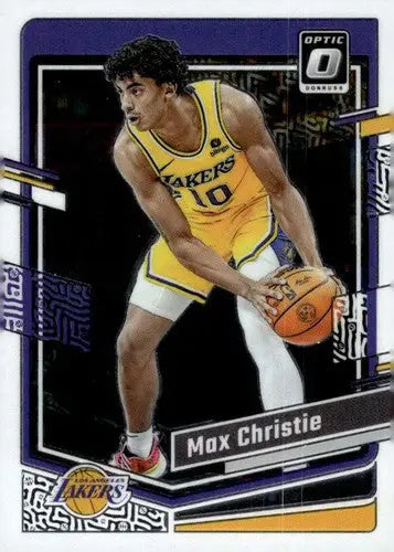 2023-24 Donruss Optic #88 Max Christie NM-MT Lakers ID:78600 - Basketball Card Single