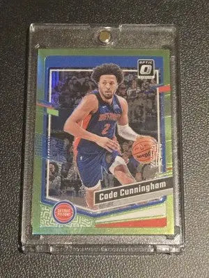 2023-24 Donruss Optic #90 Cade Cunningham Lime Green #/149 - Basketball Card Single